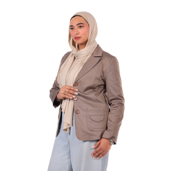 Jardin Jacket (Dusty Brown)